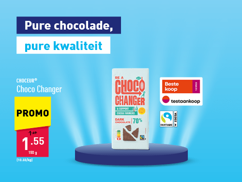 Kanjer #vandenAldi - Choco Changer