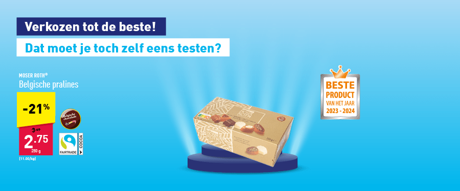 Kanjer #vandenAldi - Belgische pralines