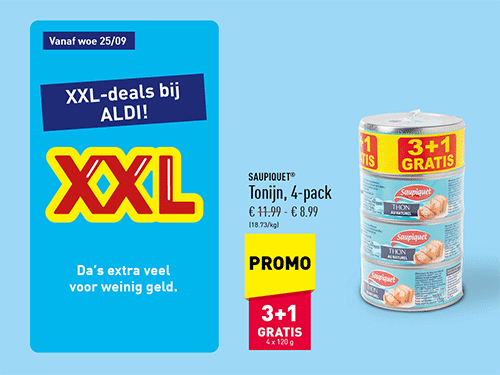 XXL-deals bij ALDI!