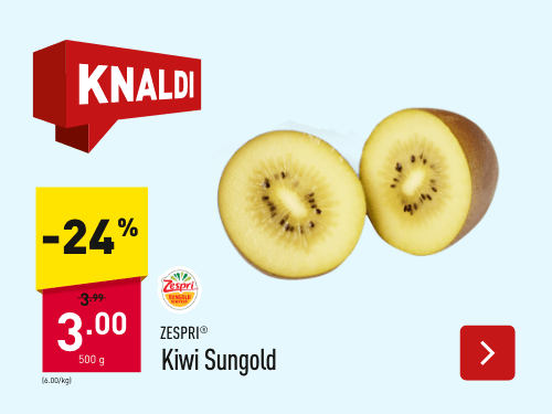 Kiwi Sungold - 24 %