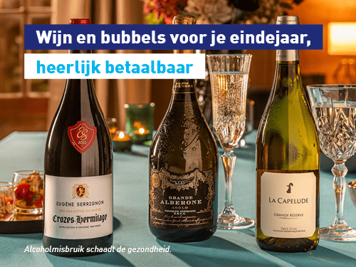 Wijn en bubbels voor je eindejaar, heerlijk betaalbaar