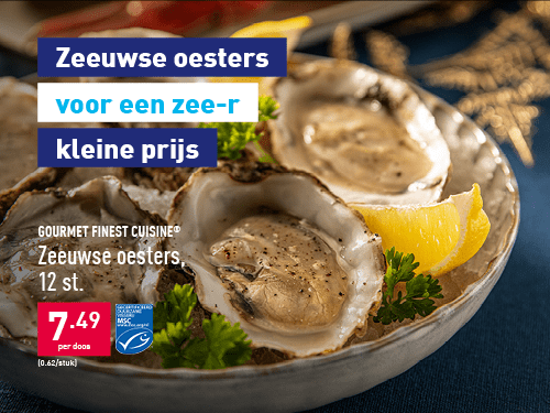 Zeeuwse oesters voor een zee-r kleine prijs